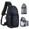 K&F Concept Camera Sling Bag Crossbody Bag Camera Shoulder Backpack DSLR/SLR/Mirrorless Photography Bags Compatible with Canon/Nikon/Sony/Fuji/Gopro/DJI