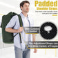 Laundry Bags Extra Large Heavy Duty, 115L Laundry Backpack, Sturdy Laundry Bag with Shoulder Straps, Army Green Laundry Bag for College, Top Loading Duffle Bag for Camp, Travel, Dorm, Apartment