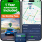 GPS Tracker for Vehicles with Magnet – 4G LTE Real-Time Location Device with App, Built-in SIM, 14-Day Battery – Anti-Theft GPS Tracker for Car, Motorcycle, Scooter, Bike - 12-Mo Subscription Incl