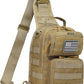 ATBP Tactical Sling Backpack With Holster Military Crossbody Bag for Men Single Shoulder Back Pack 10L