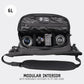 WANDRD ROGUE V1 6L Sling: Compact Camera Sling and Crossbody Bag with Fast Access, 3-Way Carry– Lightweight Everyday Bag Great for Travel, Photography, and Daily Use (Black)