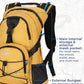 National Park Foundation 18L Hydration Backpack with 2 Liter Hydro Water Bladder Bag, Lightweight Daypack for Cycling, Hiking, Running, Climbing, for Men Women Kids