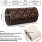MOZSLY Watch Roll Travel Case 3 Slots Portable Watches Box Organizer Storage Holder Pattern PU Leather