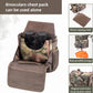 BLISSWILL Hunting Backpack Hunting Fanny Pack with Harness Pouch,Turkey Hunting fanny Pack, Binocular Harness houlder-Supported Waist pack for Bow Rifle