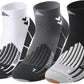 Compression Sport Running Socks: Athletic Socks for Men Women with Cushion,3 Pairs Work Hiking Basketball Ankle Socks