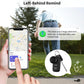 Air Tracker Tags-4 Pack Tracker Tag Work with Apple Find My (iOS 14.6 Above Only) Smart Tag Item Finders for Key, Luggage, Backpack，etc. (Black, 4 Pack)