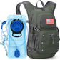 Maelstrom Hydration Hiking Backpack with 2L/3L Water Bladder, High Flow Bite Valve Camping Daypack Lightweight