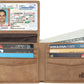 Wallet for Men-Genuine Leather RFID Blocking Bifold Stylish Wallet With 2 ID Window