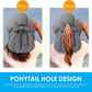 Womens Sun Hat UV Protection, Foldable Waterproof Wide Brim Bucket Hats with Neck Flap for Summer Beach Fishing Hiking