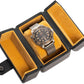 Single Travel Watch Case - Vintage Inspired - Exterior, Soft Microfiber Lining, Fits Up to 42mm Watches - Vegan Leather - Reliable Storage for Home or Travel
