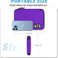 Electronics Organizer, Portable Cable Organizer Bags, Travel Electronic Accessories Storage Case for Cables, Cords, Charger, Phone (Purple)
