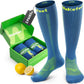 Compression Socks for Women Men 3 Pairs, Compression Stockings, Fragrance Flight Socks for Travelling Sitting