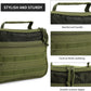 Travel Toiletry Bag for Men, Hanging Toiletry Bag, Portable Organizer Dopp Kit Shaving Bag for Toiletries Tactical Accessories Essentials - Army Green - Roamly