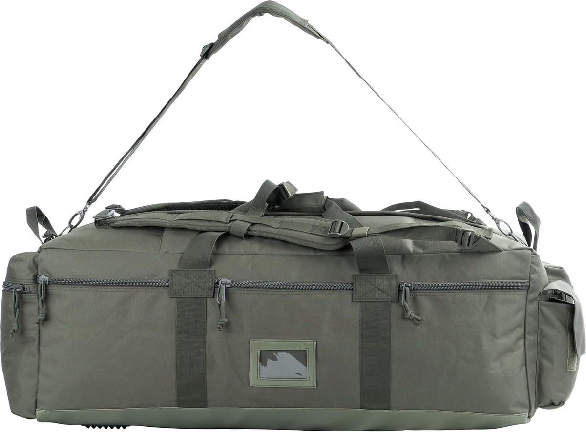 Large Military Duffle Bag Tactical Gear Load Out Bag Deployment Cargo Bag Travel Sports Equipment Duffel Luggage Bag with Backpack Straps 90L - Roamly