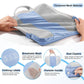 10 Set Compression Packing Cubes for Travel Essentials,Compressible Expandable Packing Cubes for Suitcase,OlarHike Luggage Organizer Bags for Travel,Handy Helper for Organizing Clothes(Light Blue) - Roamly