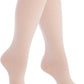 Cotton Compression Socks for Women & Men. 15-20 mmHg Support Knee-High Nude M/L