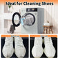 Shoe Washing Machine Bag, 2Pcs Reusable Shoe Cleaning Bag for Washing Machine, Shoe Laundry Bag for Washer, Cleaner bag for Sneakers Tennis Shoes (Grey 2pcs)