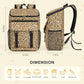 Cooler Backpack Soft Insulated Leak Proof 30 Cans Insulated Backpack Cooler Portable Picnic Camping Beach Hiking BBQ Lunch Backpack for Men and Women -Leopard Print
