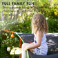 Tentsile Trillium Giant Hammock, The Original Tree Tent Company, 3 Adult Capacity, Anti-Roll, Central Hatch, Ratches and Straps Included, Designed in The UK (3 Person, Black Mesh)