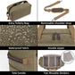 ZOMFELT Duffle Bag for travel, 40L Canvas Travel Duffel Bags for Men Women, Water Resistant Overnight Weekender Bag with Toiletry Bag & Shoe Compartment, Carry on Luggage Bag for Travel, Gym, Green - Roamly
