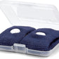 Sea-Band Anti-Nausea Acupressure Wristband for Motion & Morning Sickness - 1 Pair Navy Blue