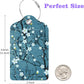 Luggage Tags for Suitcase Japanese Cherry Blossom 2 PCS Leather Travel Cruise Luggage Tag with Stainless Steel Loop Name ID Label Privacy Cover for Women Men Travel Bag Labels Set