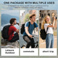 Wrangler Tradesman Backpack, Water Resistant Casual Daypack for Travel Work School, Unisex Laptop Backpack with Notebook Sleeve