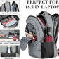 BIKROD 45L Extra Large Travel Laptop Backpack for Men and Women, Carry on Back Pack Fit 18.4 IN Laptop, Grey, Gift