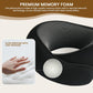 Neck Pillow, Travel Pillow uses Memory Foam to Support Neck Comfort, Ideal Companion for Airplane and car Travel, Compact, Convenient, and Versatile Airplane Sleep Pillow(Black)
