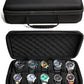 10 slots watch travel case, Hard Portable watch carry storage organizer box, fit watches up to 55mm face