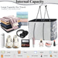 QOGiR Neoprene Multipurpose Beach Bag Tote with Inner Zipper Pocket … … … …
