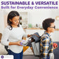Everusely - Bento Box - Lavender, 27oz / 0.8 L - Stainless Steel Lunch Box with Leakproof Condiment Container - 3 Compartment Snack Organizer for On the Go Meals - Freezer & Dishwasher Safe