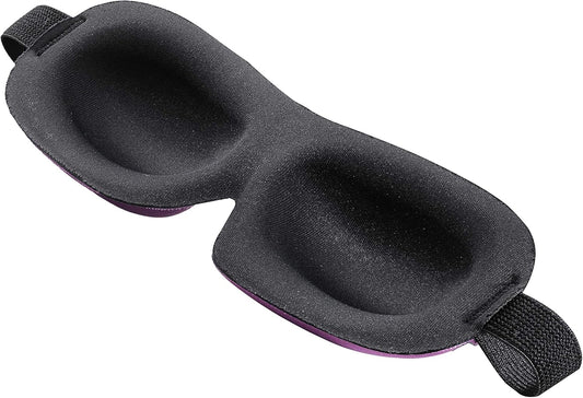 Bucky 40 Blinks No Pressure Eye Mask for Travel & Sleep, Blue Atlas, One Size