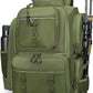WANOON 42L Fishing Backpack with Rod Holders. Large Ttackle Bag Strong Materials