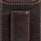 House of Jack Co. Corbin Slim Money Clip Wallet for Men, Strong Magnetic Clip with Exterior ID Window, Full Grain Cowhide Leather Front Pocket, Brown