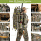 Hunting Backpack for Men, 60/80L Camo Backpack with Waterproof Rain Cover, 600D Hunting Pack for Hunters