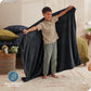 Bare Home Fleece Blanket - Kid Size - Ultra-Soft Lightweight for Bed, Sofa, and Couch - Luxury Microplush - Cozy Warm Blanket (Kid, Black)
