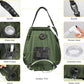 Portable Camping Privacy Tent, Outdoor Shower Tent Kit with 5 Gallon Shower Bag-(Nozzle Upgraded)