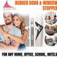 Door Stopper & Window Stopper, Rubber Door Stop Flexible, Door Wedge Stopper Award Winning, Decorative Door Stoppers for Bottom of Door Security, Colorful Doorstop Large Door Stopper Wedge