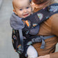 Beco 8 Baby Carrier from Newborn to Toddler (7-45lbs) - All in 1 Hybrid Front, Hip and Backpack Style Carrier with Breathable, Cooling Mesh - Boho Rainbow