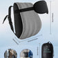JefDiee Travel Pillows for Airplanes,Travel Pillow with Eye Mask,Prevents Head Forward,Neck Pillow Airplane for Sleeping,Used for Long Flight,Road Trip,Car Headrest