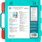 Be Smart Get Prepared First Aid Kit, Teal, 326 Piece, Exceeds OSHA and ANSI Guidelines 100 People - Office, Home, Car, School, Emergency, Survival, Camping, Hunting and Sports