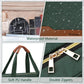 Wedama Toiletry Bag for Women, Hanging Travel Toiletry Bag with Jewelry Organizer Compartment Large Makeup Bag, PVC Waterproof Cosmetic Travel Bag Trips Camping Bathroom, Dark Green - Roamly
