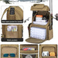 HAMBOLY Fishing Backpack with Tackle Boxes, 50L Fishing Tackle Bag with Cooler & Rod Holders, Waterproof Tackle Bag for Men