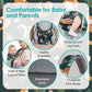Newborn Baby Front Carrier Backpack, Toddler Baby Body Carrier, 7-66 Lbs Ergonomic Design, Lumbar Support, Lightweight