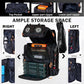 Fishing Backpack with Rod Holders,900D Oxford Water-Resistant Fishing Gear,42L Large Storage Tackle Bag for Men