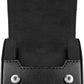 BARTON WATCH BANDS, Watch Roll - Black Recycled Leather Watch Travel Case & Watch Band Storage - 1 Watch Case