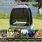 Alvantor Pop Up Screen House Gazebo with Mosquito Netting, Instant UV Resistant Sun Shelter for Patio & Backyard, Portable Canopy Tent for 2-10 Person
