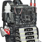 MATEIN Fishing Backpack with 4 Tackle Boxes, Fishing Bag with Rod Holder & Safety Compass & Cooler, Gifts for Fishermen