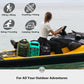 STOVER 5/10/25/30/40/55L Waterproof Backpack- Floating Dry Bag for Kayaking, Travel, Beach, Hiking, & Camping, Men/Women